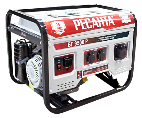 Электростанция бензиновая РЕСАНТА БГ 9500Р