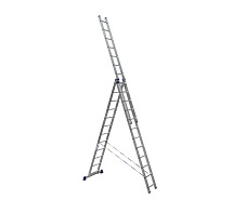Лестница-стремянка 3-секционная алюминиевая 3х12 АЛЮМЕТ H3 5312