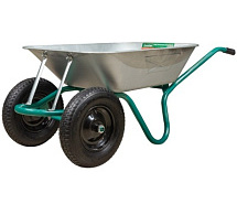 Тачка строительная 2-х колесная пневмо колеса LINSTOR 52.130.280