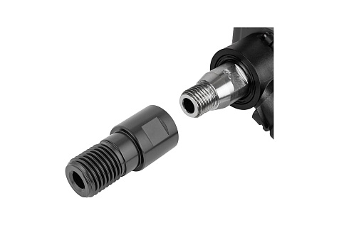 Переходник 1 1/4" (внутренняя резьба) с отверствием - М22 (наружная резьба) DIAM 649017