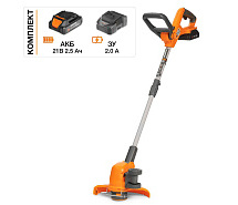 Триммер аккумуляторный DAEWOO DATR 3021Li SET 1x2,5Ah