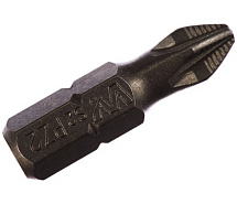 Бита крестовая PZ2х25мм 1/4" WHIRLPOWER