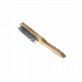 Щетка металлическая 5-рядная с деревянной ручкой SPARTA 748245