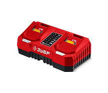 Устройство зарядное 20V 2х6Ah Li-lon LMS 2-портовое ЗУБР Профи БЗУ-20-2