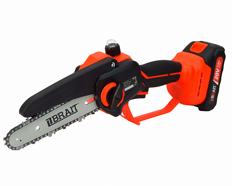 Пила цепная аккумуляторная бесщеточная BRAIT BCHS 20-2NMBL 2х2Ah