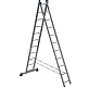 Лестница-стремянка 2-секционная алюминиевая 2х11 АЛЮМЕТ H2 5211