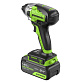 Винтоверт ударный аккумуляторный GREENWORKS GD24ID3 1х4Ah 3802807CUB