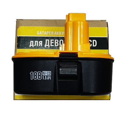 Аккумулятор 18V 1,5Ah Ni-Cd для Dewalt PIT