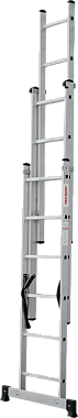 Лестница-стремянка 3-секционная алюминиевая Новая Высота NV1230 3х6