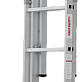 Лестница-стремянка 3-секционная алюминиевая Новая Высота NV1230 3х6