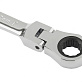 Ключ комбинированный трещоточный с шарниром 13мм MATRIX 14865