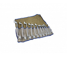 Набор ключей накидных коленчатых 8-30мм 11шт оцинкованных ТУ(40Х) КГН 11 в сумке КЗСМИ