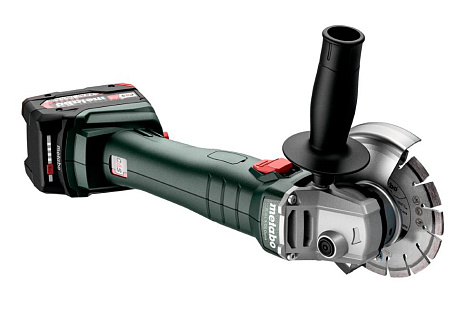 Шлифмашина угловая аккумуляторная METABO W 18 L 9-125 2х4Ah 602247510