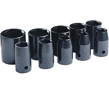 Набор головок торцевых ударных 1/2" 9-27мм 10шт FUBAG 160101