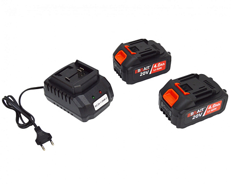 Пила цепная аккумуляторная бесщеточная BRAIT BCCS 20-4NMBL 2х4Ah