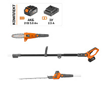 Высоторез аккумуляторный DAEWOO DAPH 2221Li SET 1x5Ah