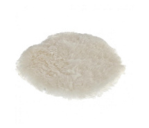 Насадка полировальная натуральная шерсть под липучку 180мм MATRIX 75954