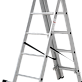 Лестница-стремянка 3-секционная алюминиевая Новая Высота Стандарт NV1230 3х5