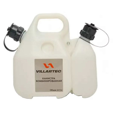 Канистра комбинированная белая 5л + 3л VILLARTEC 261000000005