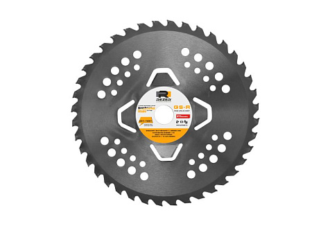 Нож 40-зубовый 255х25,4мм для бензокос REZER GS-R ANTI-TWIST 03.010.00040