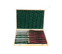 Набор токарных резцов по дереву 8шт ЭНКОР 10430 