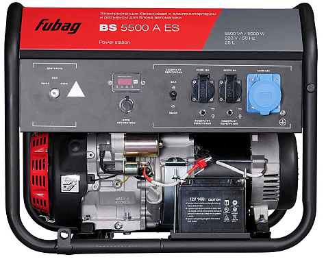 Электростанция бензиновая FUBAG BS 5500 A ES