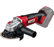 Шлифмашина угловая аккумуляторная ЗУБР УШМ-18-125 без АКБ и ЗУ