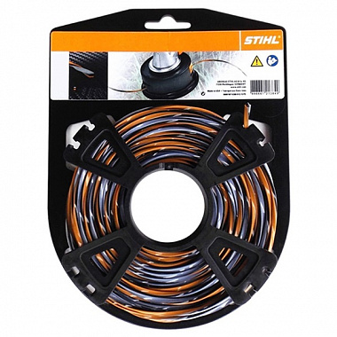 Леска триммерная (крестообразная) 2мм 91м Carbon STIHL 0000 930 4319