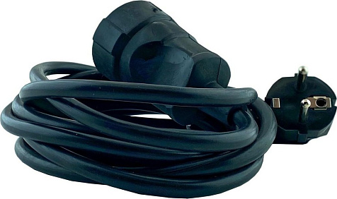 Удлинитель ПВС 2х0.75 5м GLANZEN ES-05-001