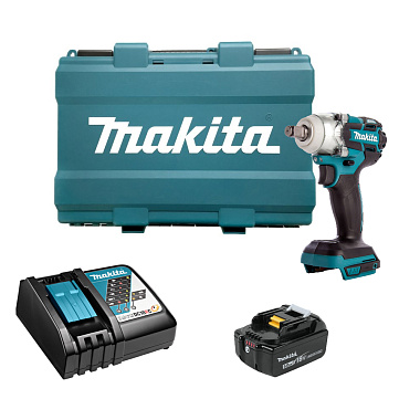 Гайковерт ударный аккумуляторный MAKITA DTW 285RTK 1х5Ah