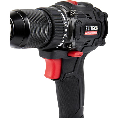 Дрель-шуруповерт аккумуляторная ELITECH HD CD 20SL2 без АКБ и ЗУ