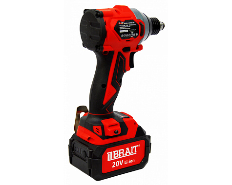 Гайковерт аккумуляторный BRAIT BCIW20-4-250PUBL PRO 1х4Ah