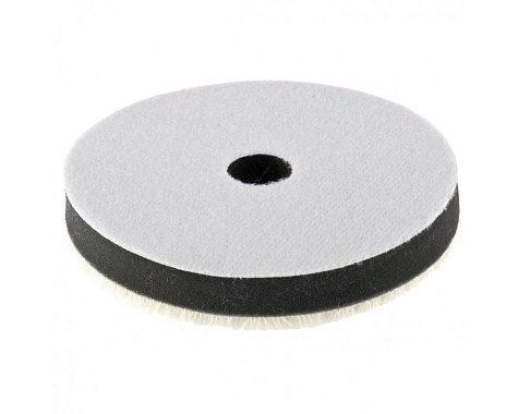 Насадка полировальная натуральная шерсть под липучку 125мм MATRIX 75952