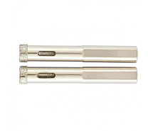 Сверло алмазное по керамограниту 8х67мм 2шт MATRIX 726083