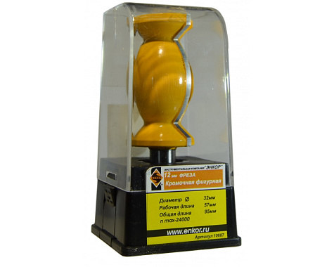 Фреза кромочная фигурная ф32х57 хв.12мм ЭНКОР