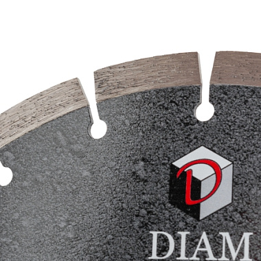 Круг алмазный сегментный по асфальту 300х3,2х12х25,4 DIAM Асфальт Master Line+ 000734