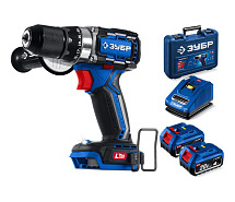 Дрель-шуруповерт аккумуляторная LMS ЗУБР Профи DB-70-42 2х4Ah
