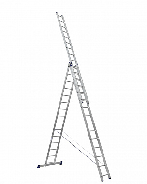 Лестница-стремянка 3-секционная алюминиевая 3х15 АЛЮМЕТ HS3 6315