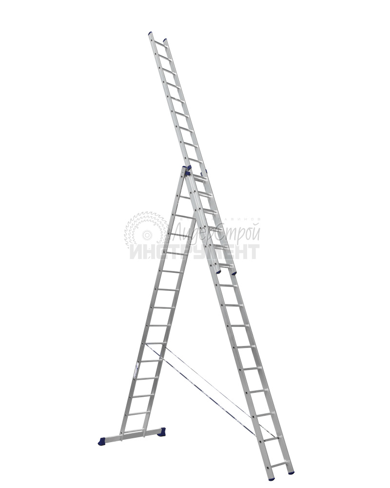 Трехсекционная лестница Алюмет 3x12 (Серия Р3) арт. 9312