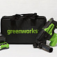 Перфоратор аккумуляторный GREENWORKS GD24SDS2K4 1х4Ah 3803007UB