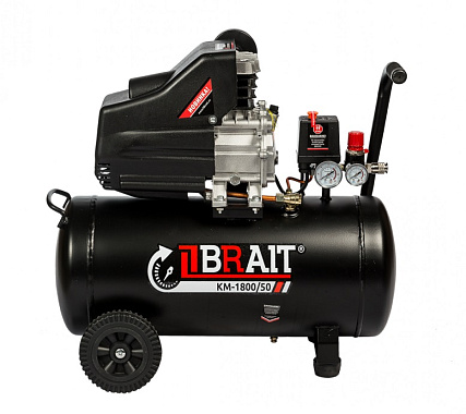 Компрессор масляный с прямым приводом BRAIT КМ-1800/50