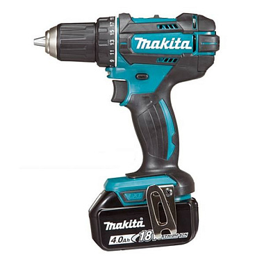 Дрель-шуруповерт аккумуляторная MAKITA DDF 482RME 2х4Ah