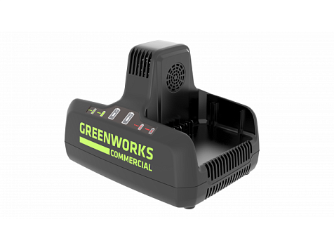 Устройство зарядное 82V 8А для 2-х аккумуляторов GREENWORKS G82C2 2939007