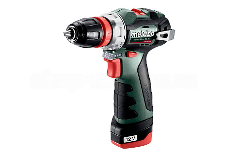 Дрель-шуруповерт аккумуляторная бесщеточная METABO PowerMaxx BS BL Q 2х2Аh