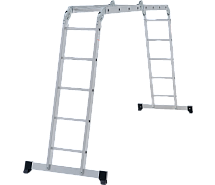 Лестница-трансформер алюминиевая Новая Высота NV1320 2х4+2х5