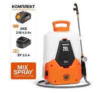 Опрыскиватель аккумуляторный DAEWOO DSA 2021Li SET 1x4Ah