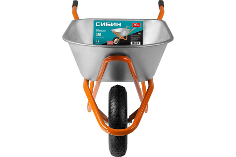 Тачка строительная пневмо колеса СИБИН СТ-12