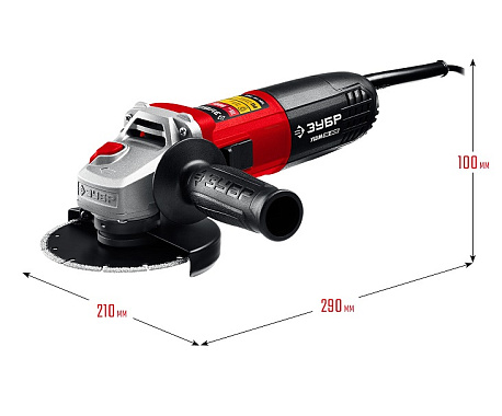 Шлифмашина угловая ЗУБР УШМ-115-805
