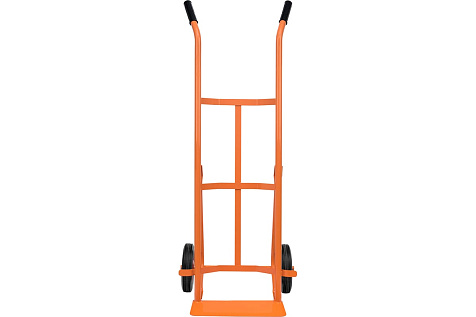 Тележка ручная 130кг 2-колесная литые колеса платформа 350х200 СИБРТЕХ 689493