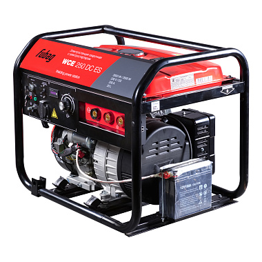 Электростанция бензиновая с функцией сварки FUBAG WCE 250 DC ES